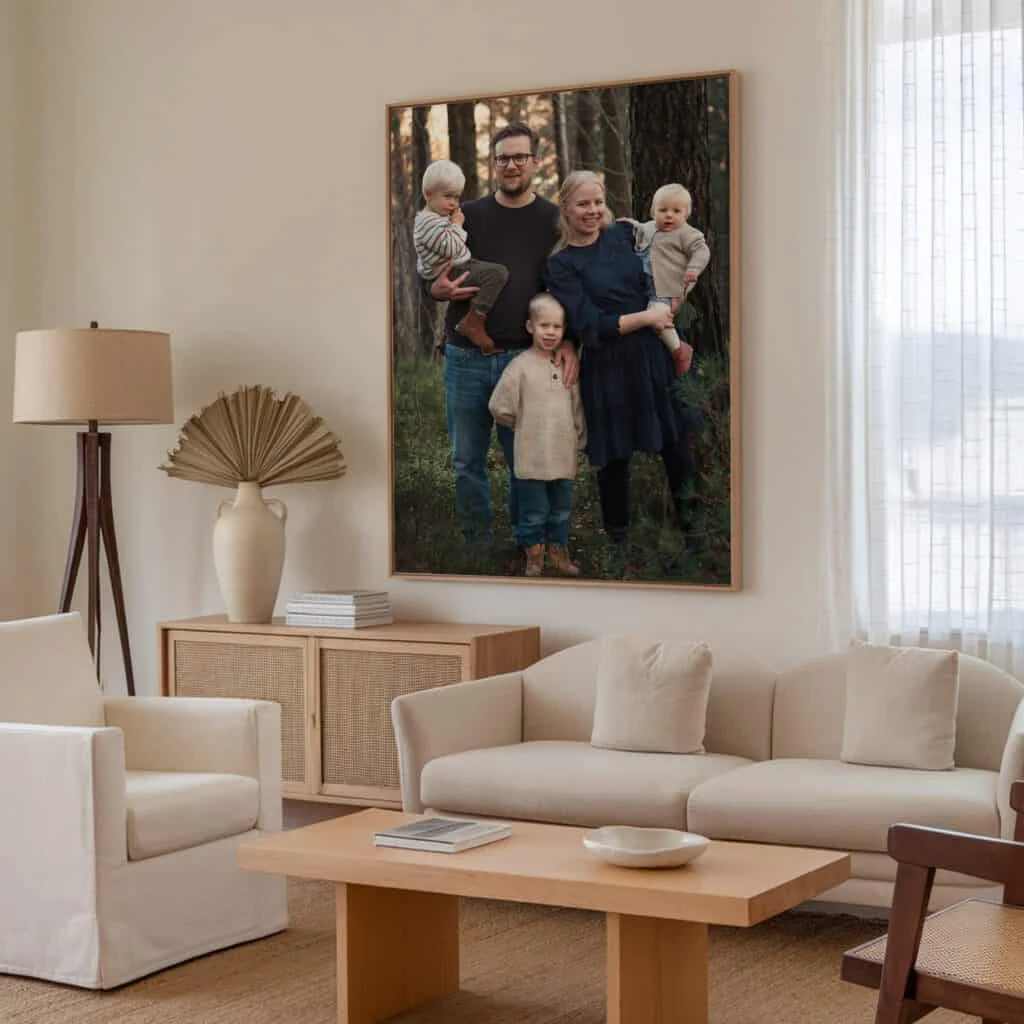 Familiebilder i Sandnes
